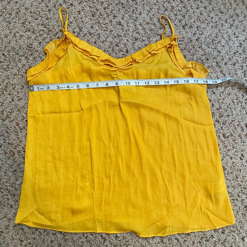 NWT Tank Top with Ruffles - Picture 5 of 8